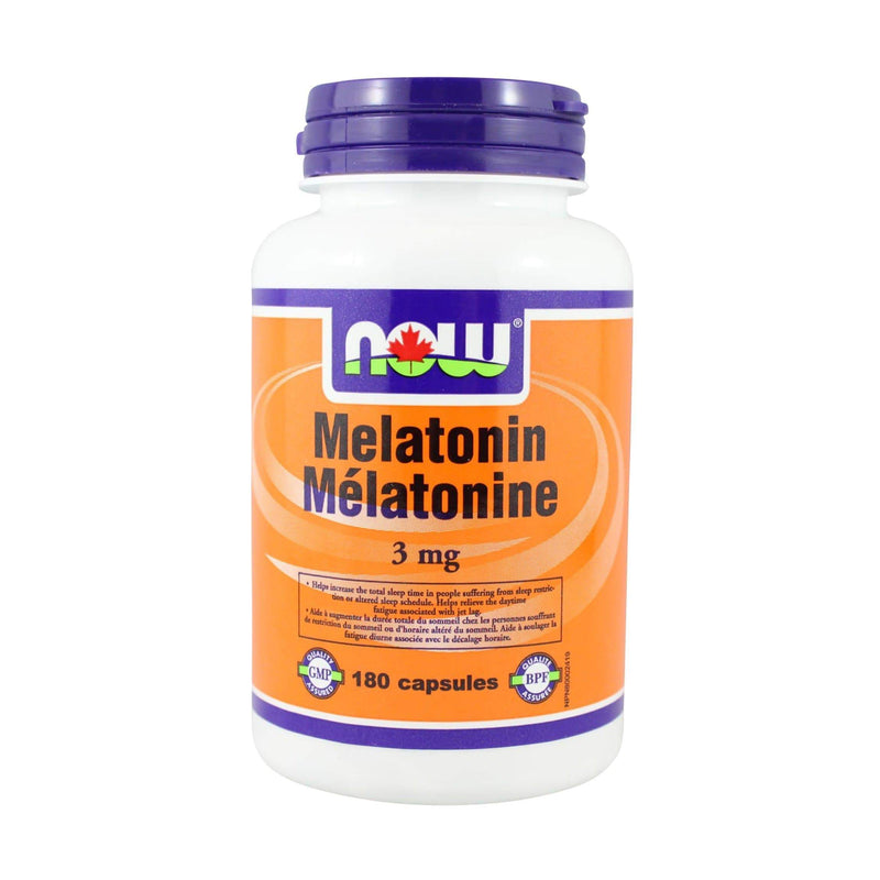 NOW Melatonin 3 mg 180 V-Caps