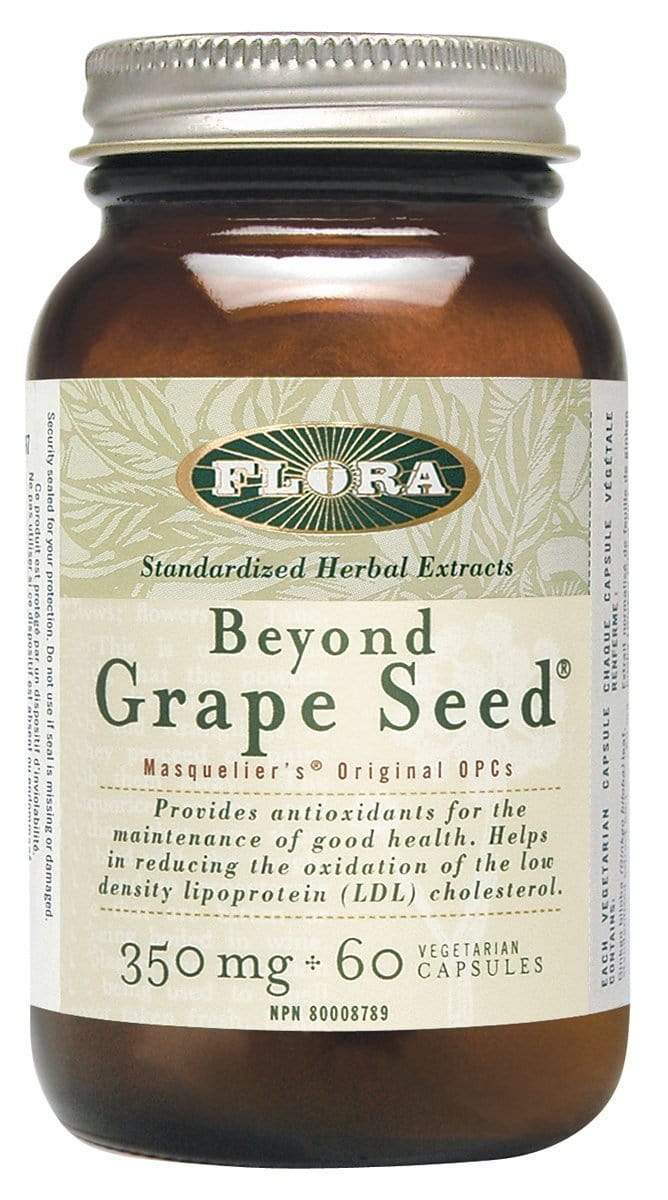 Flora Beyond Grape Seed 350 mg 60 Capsules