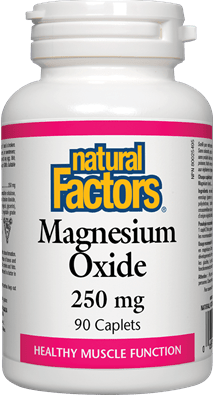 Natural Factors Magnesium Oxide 250 mg 90 Capsules