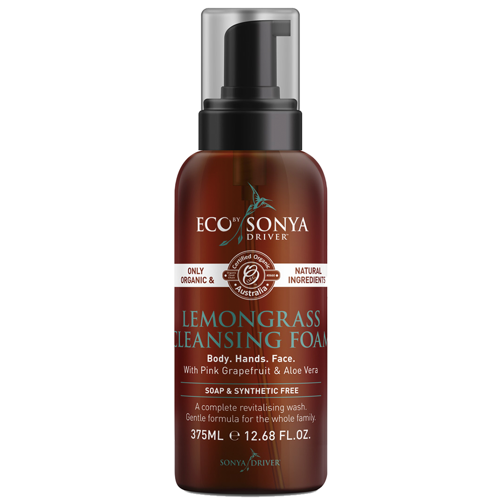 Eco By Sonya Driver Lemongrass Cleansing Foam 375ml