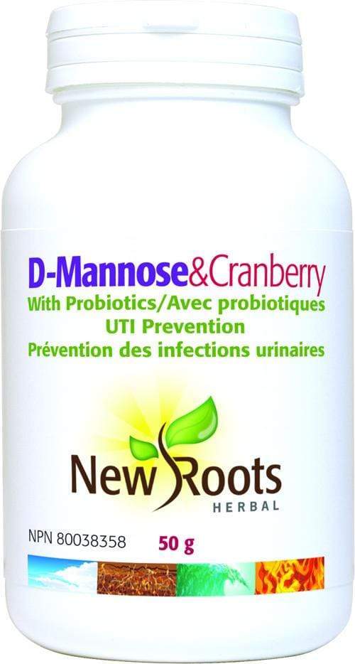 New Roots D-Mannose & Cranberry with Probiotics