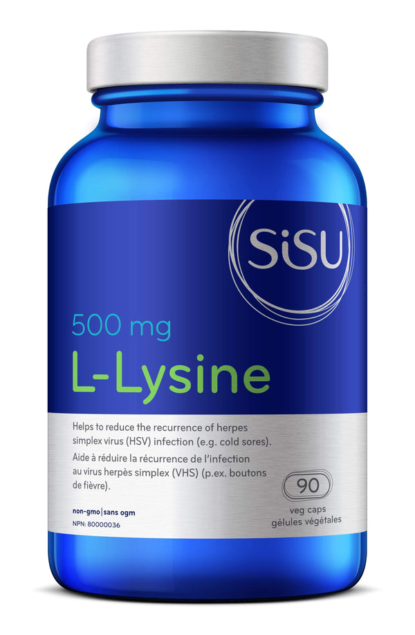Sisu L-Lysine 500 mg 90 Capsules