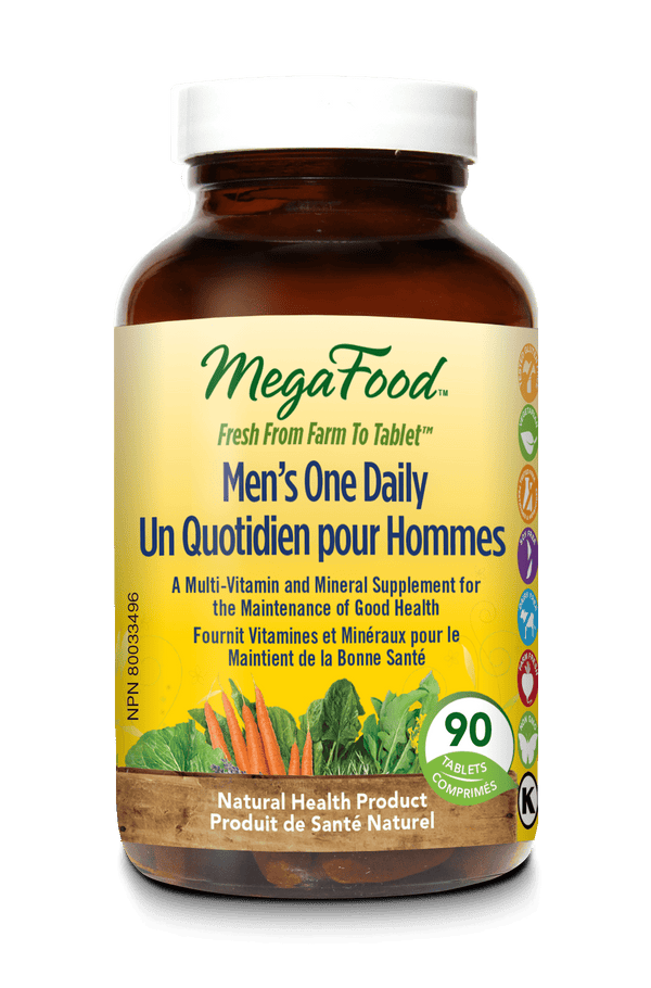 MegaFood, Men's One Daily, 30 Tablets