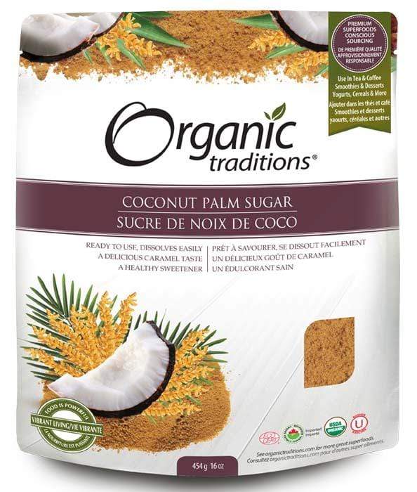 유기농 전통 코코넛 야자 설탕