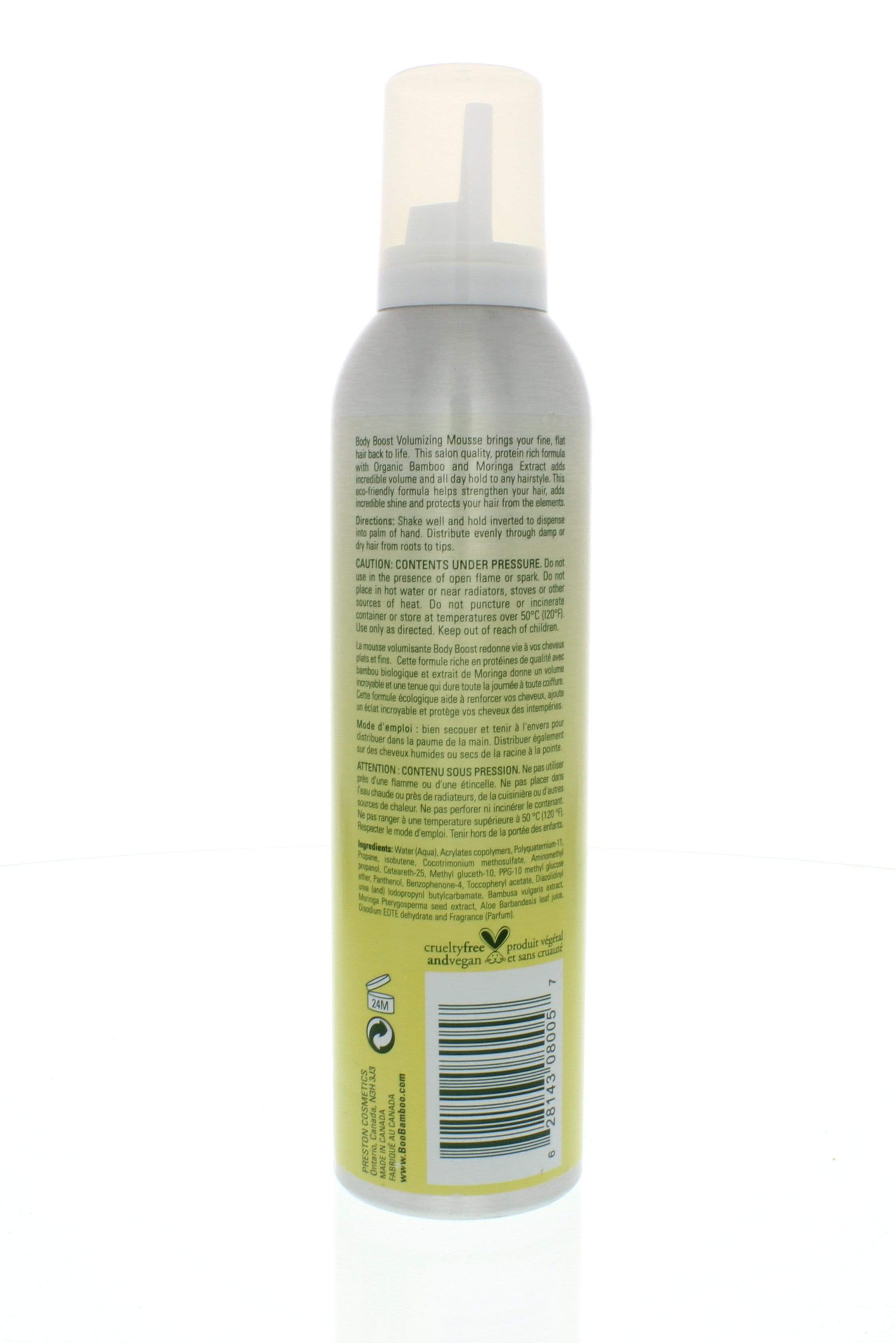 Boo Bamboo Boo Body Boost Volumizing Mousse