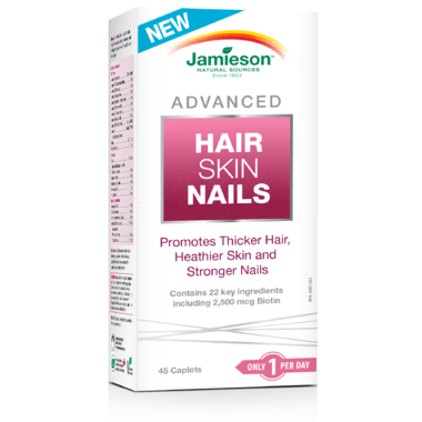 Jamieson Advanced Hair Skin Nails 45 Caplets