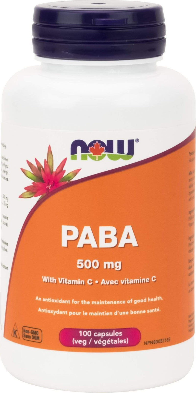 NOW Paba B Complex Vitamin 500mg