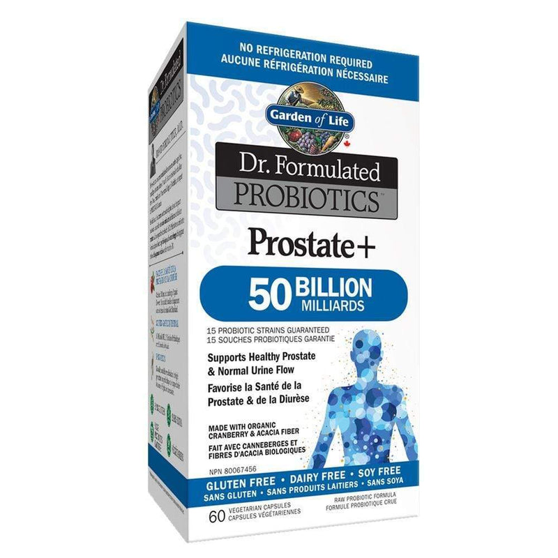 Garden of Life Doctor Formulated - Probiotics Prostate (60 Vcaps) Shelf Stable