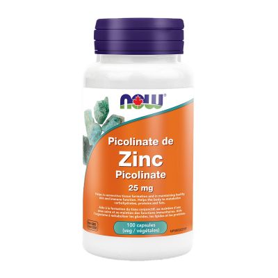 NOW, Zinc Picolinate, 25mg, 100 V-Caps