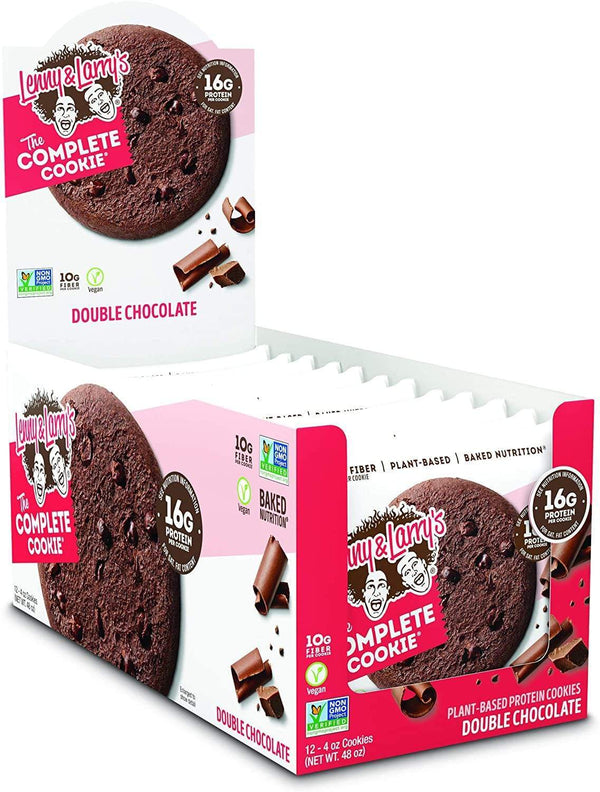 Lenny & Larry's The Complete Cookie Double Chocolate Box of 12 x 113 g