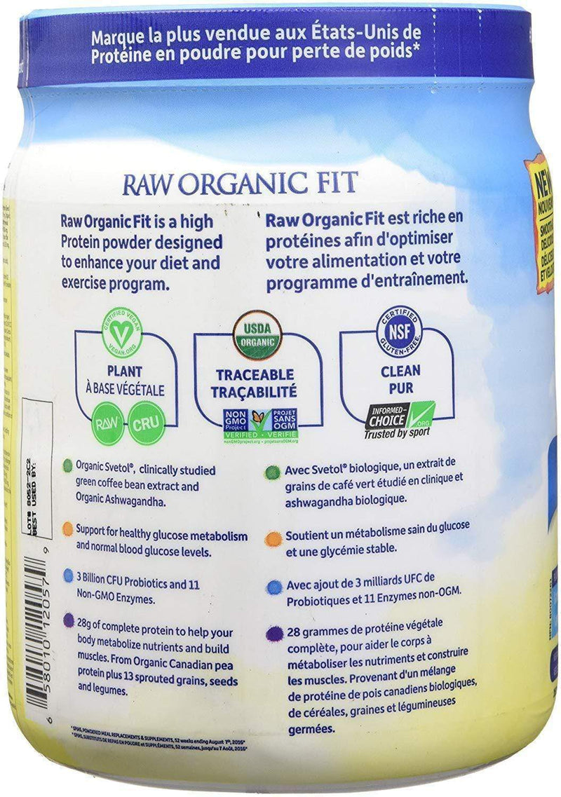 Garden of Life Raw Organic Fit Vanilla 457 g
