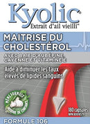 كيوليك، للتحكم في نسبة الكوليسترول، تركيبة 106، 180 كبسولة