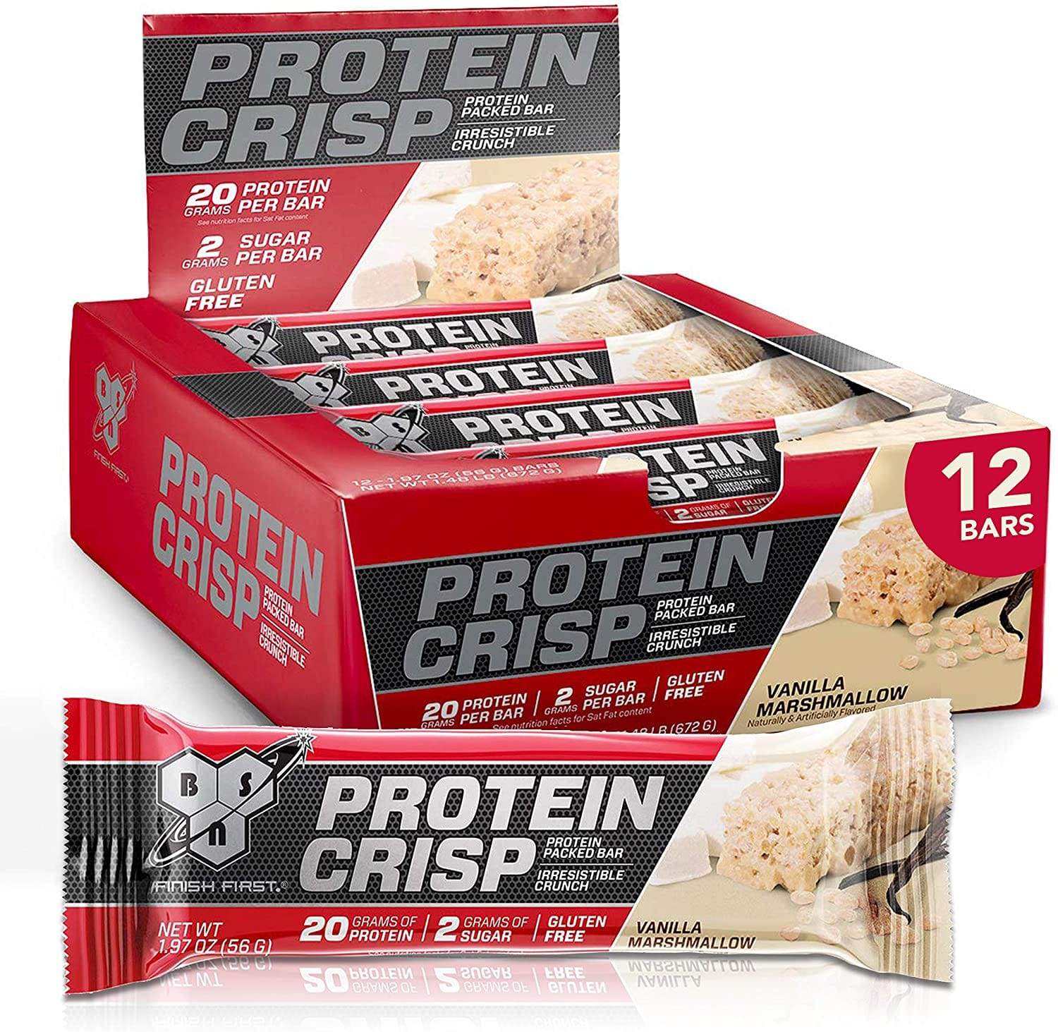 BSN Protein Crisp Vanilla Marshmallow