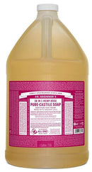 Dr. Bronner's, 퓨어 카스티야 비누 18-in-1, 로즈, 3.8L(1갤런)