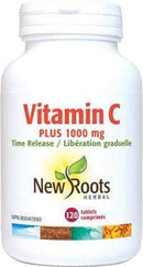 نيو روتس فيتامين سي بلس 1000 مجم إصدار زمني 120 قرص