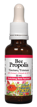 Natural Factors Bee Propolis Tincture 65% Extract 30 ml