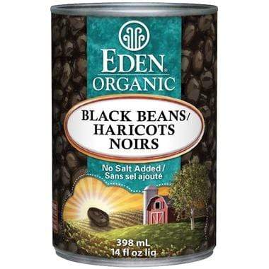 Eden Foods Organic Canned Black Beans 398 ml