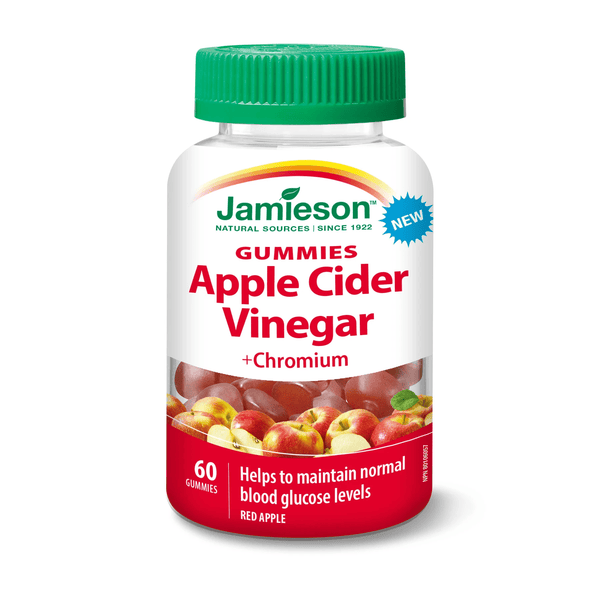 Jamieson Apple Cider Vinegar + Chromium Gummies
