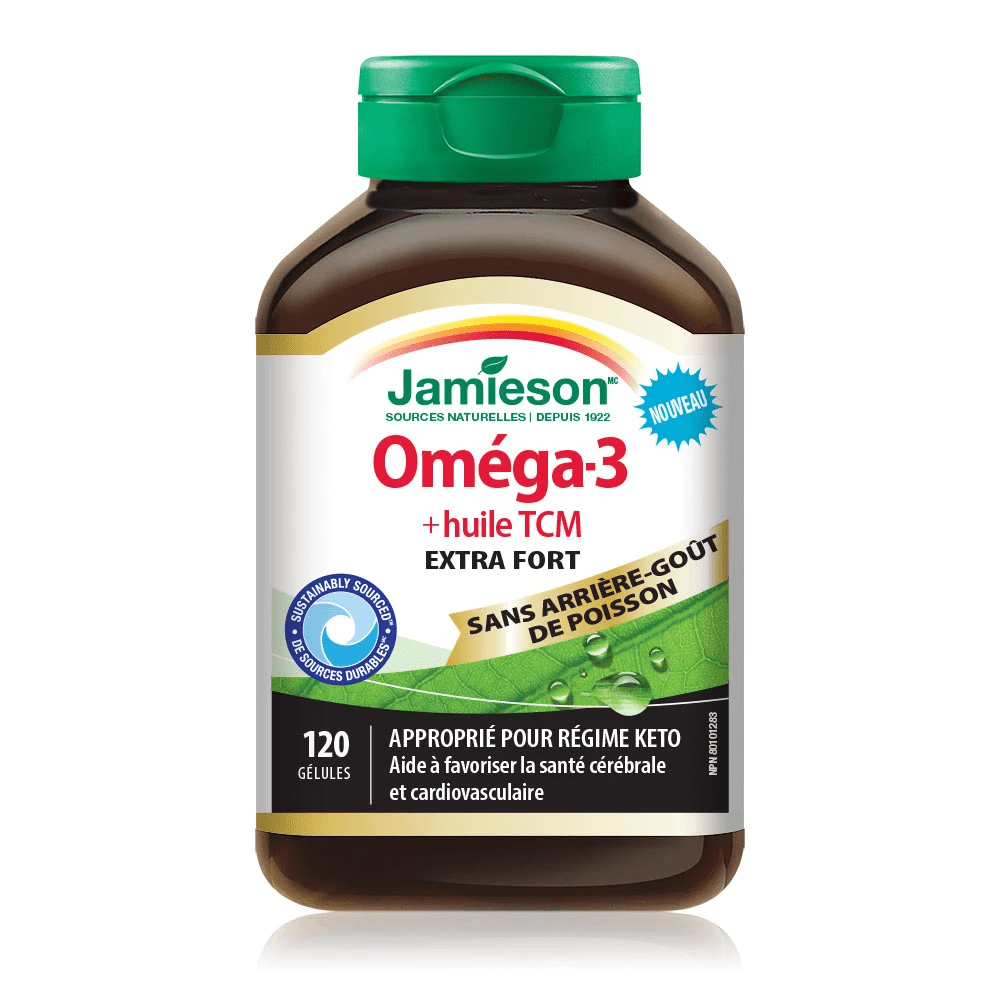Jamieson Extra Strength Omega-3 + MCT Oil
