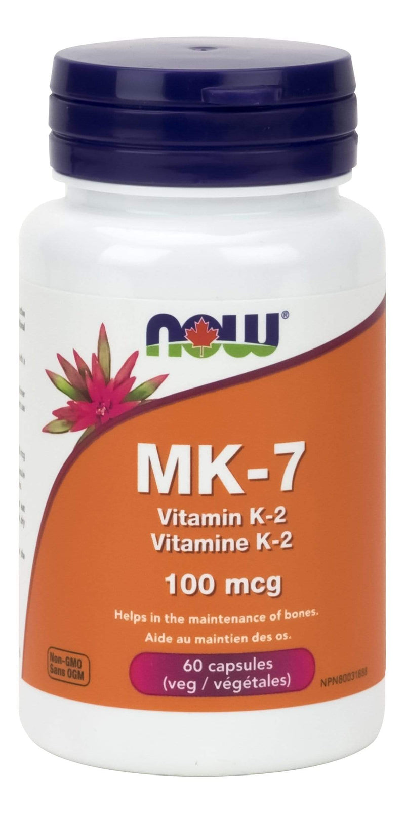 ناو MK-7 فيتامين ك2 100 ميكروجرام