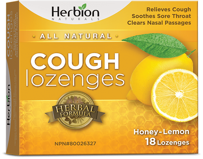 Herbion Naturals Cough Lozenges Honey-Lemon