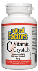 Natural Factors Vitamin C Crystals 1000 mg 125 g