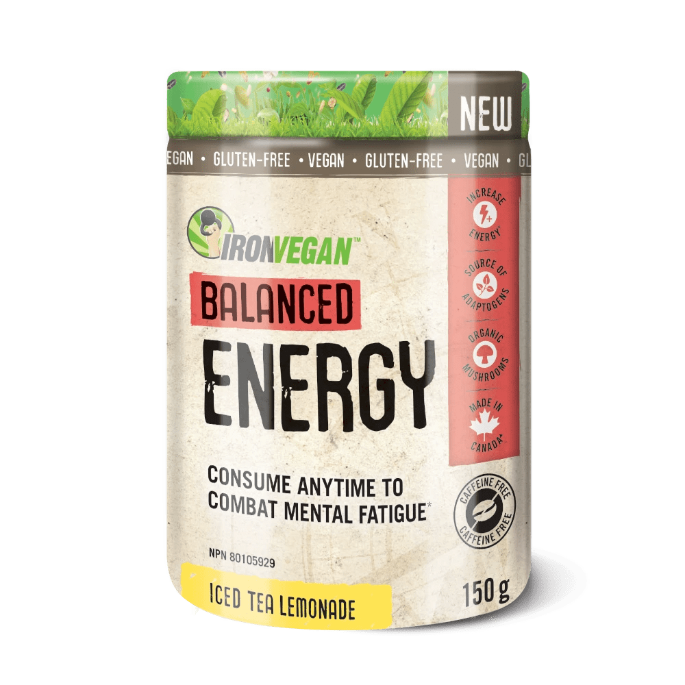 Iron Vegan Balanced Energy Iced Tea Lemonade