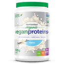 بروتينات نباتية عضوية مخمرة صحية حقيقية + فانيليا 900 جم