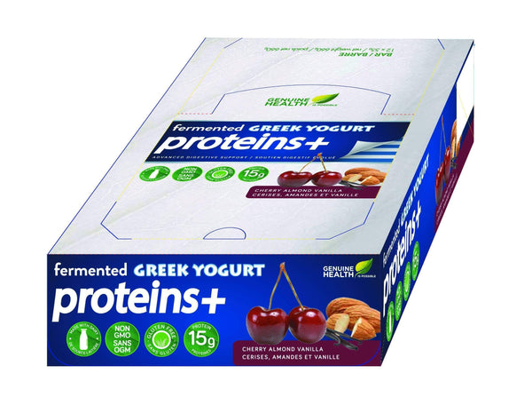 Genuine Health Fermented Greek Yogurt Proteins+ - Cherry Almond Vanilla
