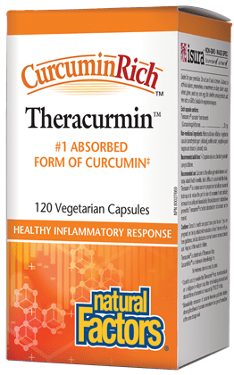 Natural Factors CurcuminRich Curcumin Theracurmin 120 Capsules
