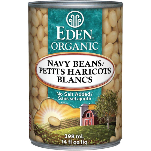 Eden Foods Organic Canned Navy Beans 398 ml