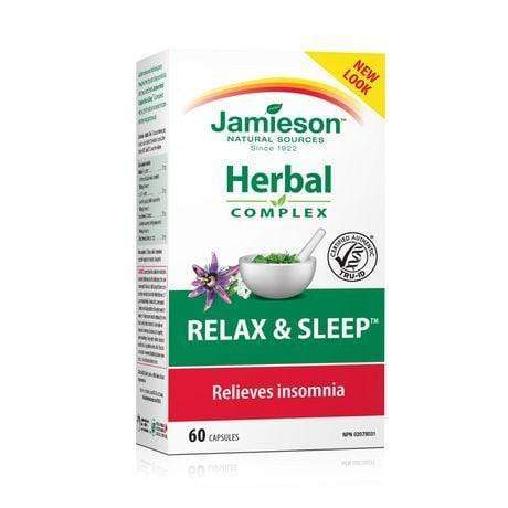Jamieson Herbal Complex Relax & Sleep 60 Caplets