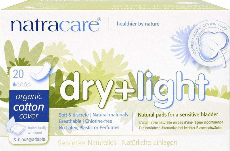 Natracare Dry & Light Pads