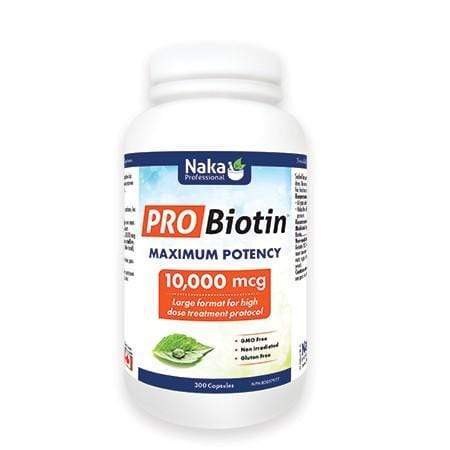 Naka Pro Biotin, 10,000 mcg, 300 Caps