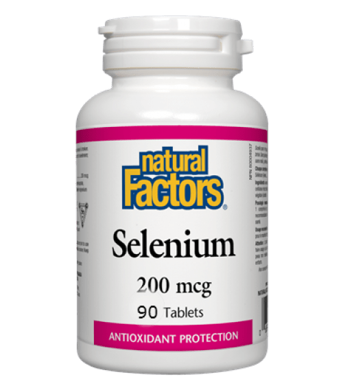Natural Factors Selenium 200 mcg 90 Tablets