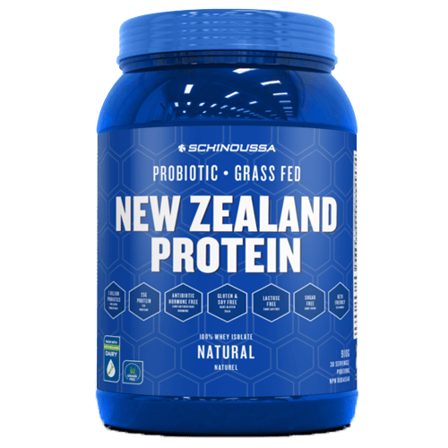 Schinoussa 뉴질랜드 단백질 100% 분리유청 - 천연 향료 910 g (30회분)