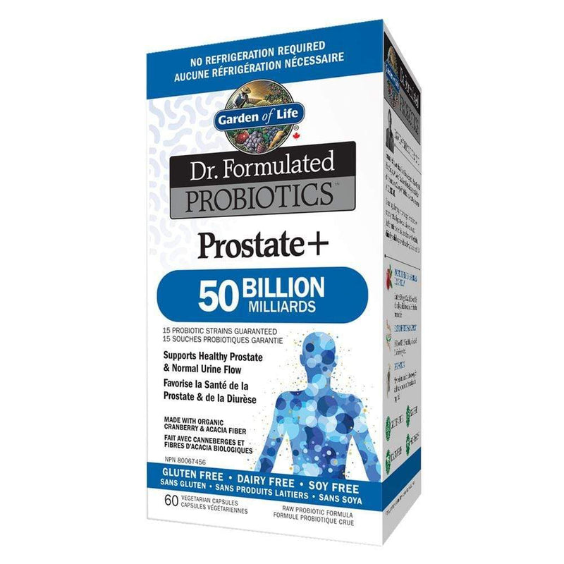 Garden of Life Doctor Formulated - Probiotics Prostate (60 Vcaps) Shelf Stable