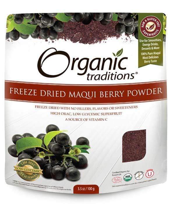 Organic Traditions Freeze Dried Maqui Berry Powder