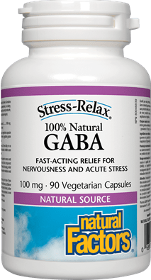 Natural Factors Stress-Relax GABA 100mg 90 Capsules