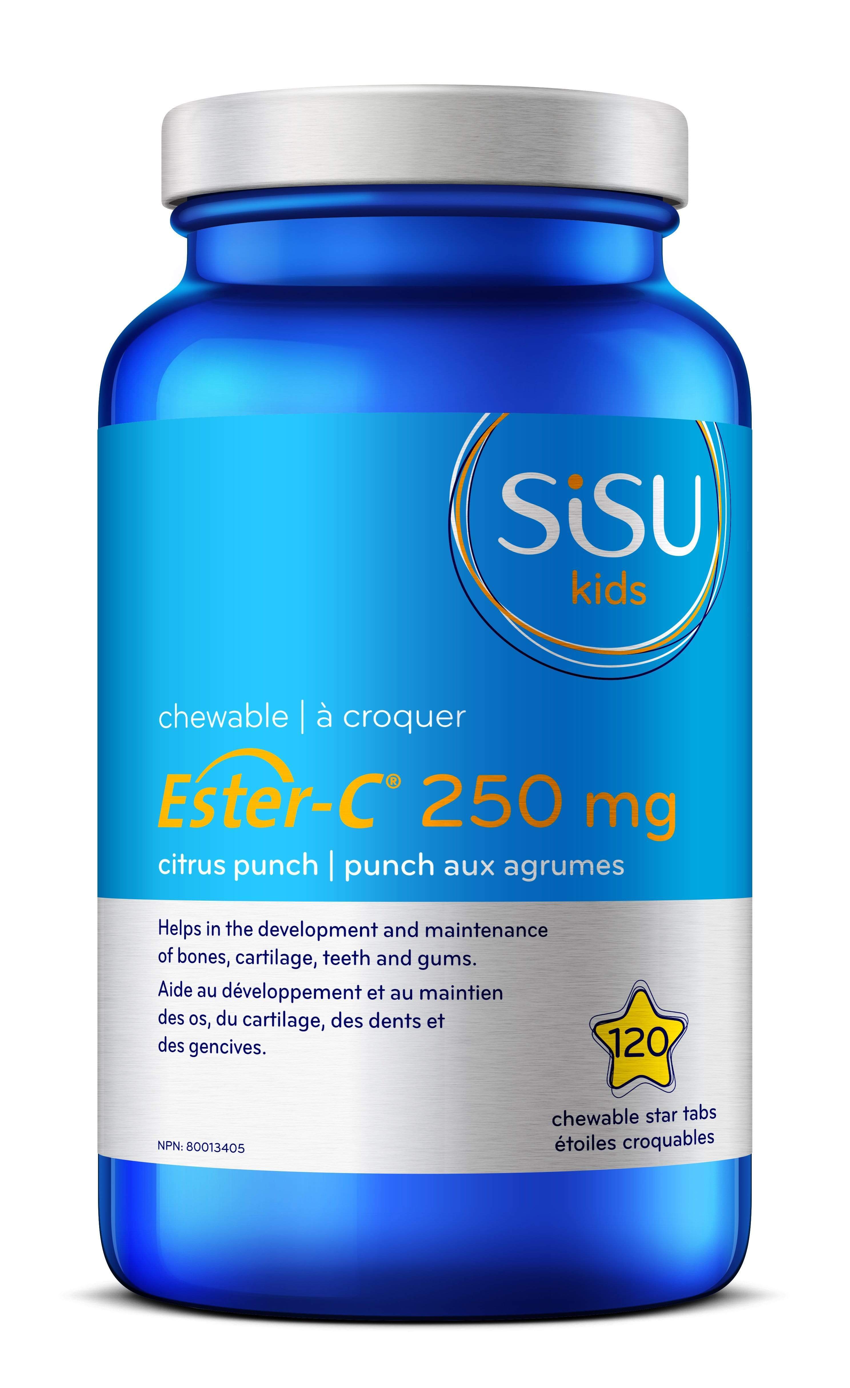 Sisu Ester-C 250 Kids Chewable - Citrus Punch Flavour