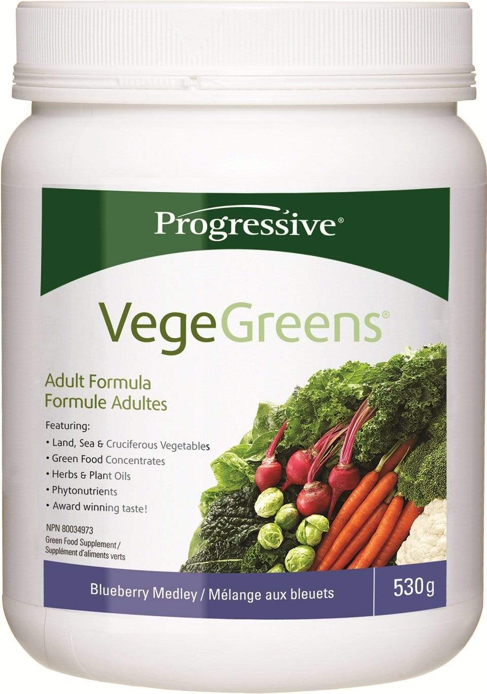 Progressive VegeGreens - Blueberry Medley Flavour