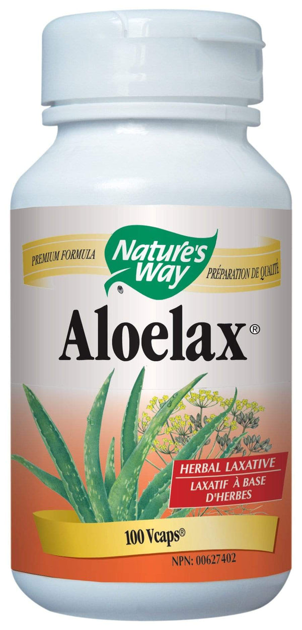 Nature's Way Aloelax with Fennel Seed 100 Capsules