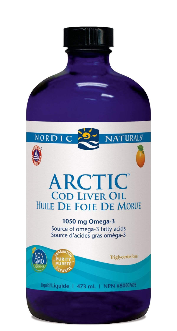 Nordic Naturals 북극 대구 간유 오렌지 473 ml