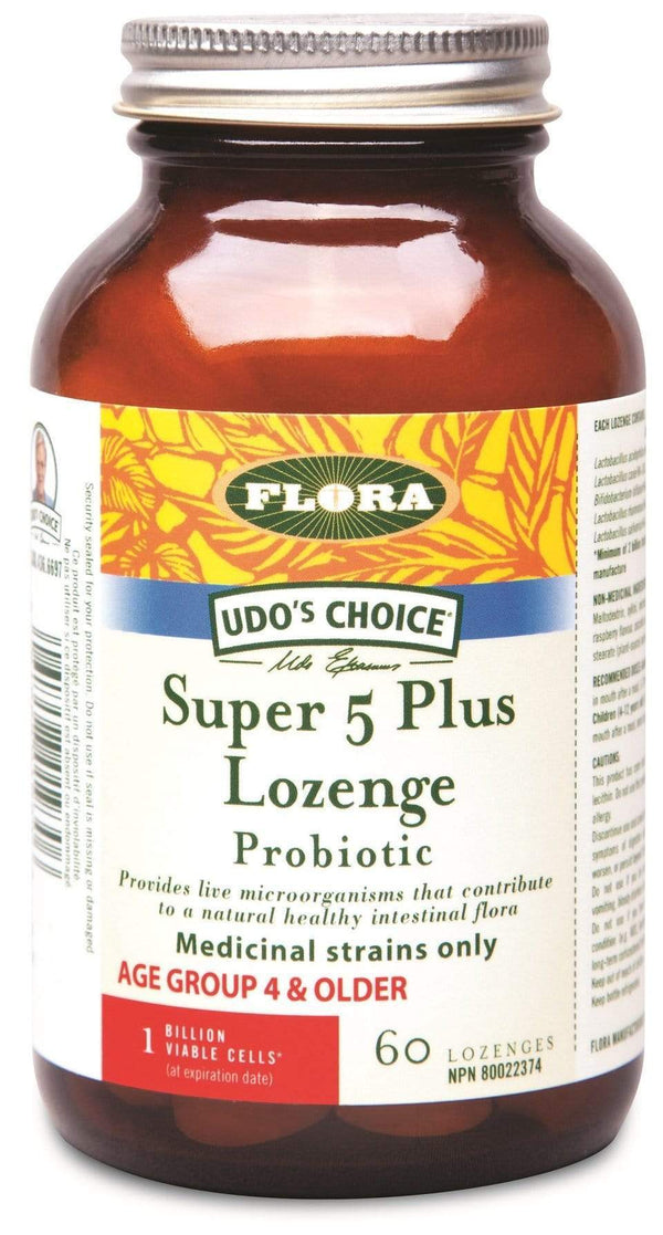 Flora Super 5 Probiotic 60 Lozenges