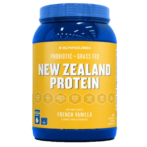 Schinoussa New Zealand Protein 100% Whey Isolate - French Vanilla 910 g (30 Servings)