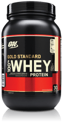 Optimum Nutrition, 골드 스탠다드 100% 유청, 바닐라 아이스크림, 907g(2lb)