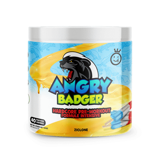 Yummy Sports Angry Badger Hardcore Pre-Workout Ziclone