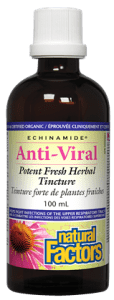 Natural Factors Anti-Viral Potent Fresh Herbal Tincture 100 ml