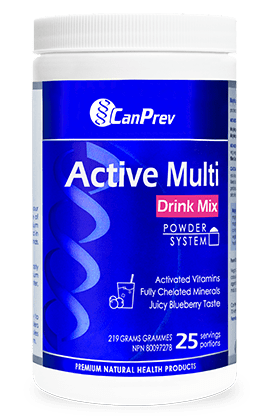 CanPrev Active Multi Drink Mix Juicy Blueberry