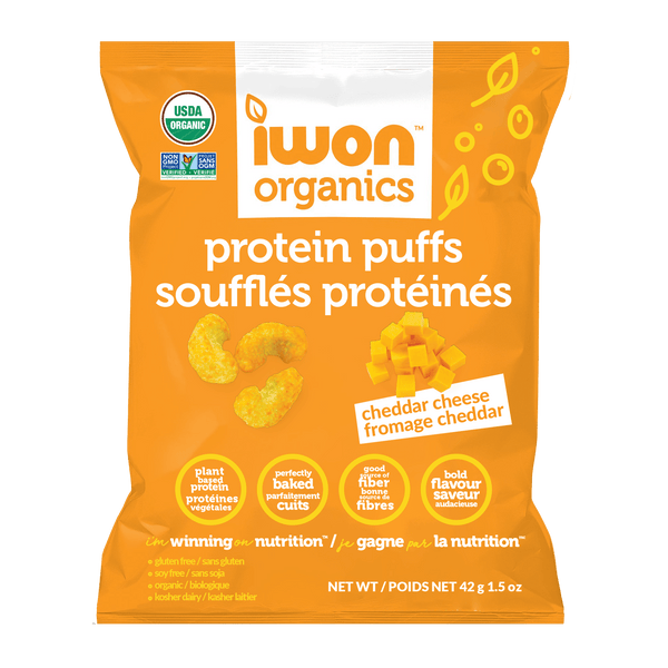 IWON Organics Protein Puffs - Cheddar Cheese